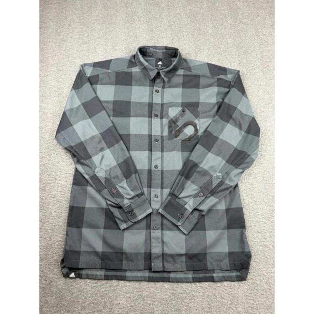Adidas Five Ten GENDER NEUTRAL Size Medium‎ Brand of the Brave Flannel Shirt